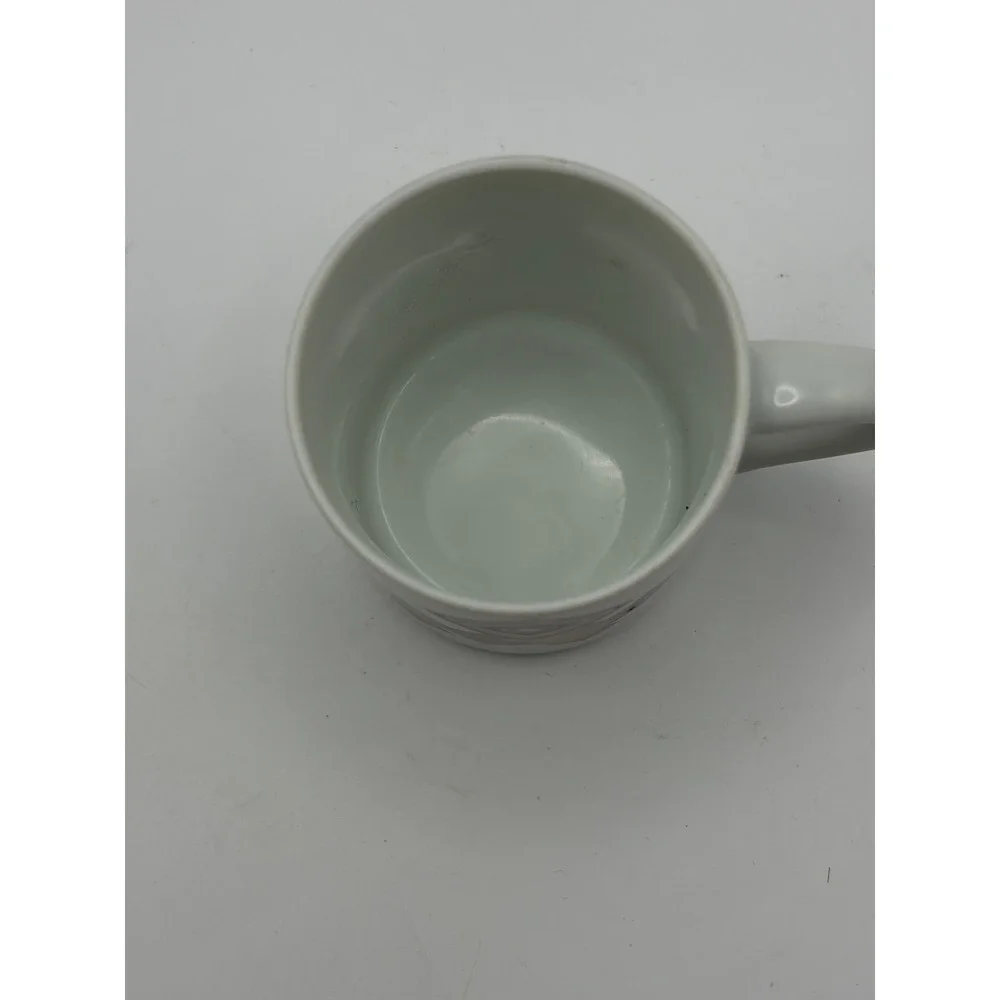 Mid Century espresso mug Porcelana Schmidt in brazil, retro vintage geometric